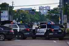 Houston: police, CRIME SCENE, patrol cars