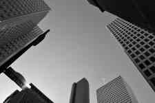 Houston: buildings, design, shape