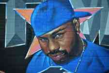 Houston: rapper, mural, pimp c