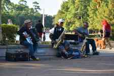 Houston: street musicians, street performers, busking